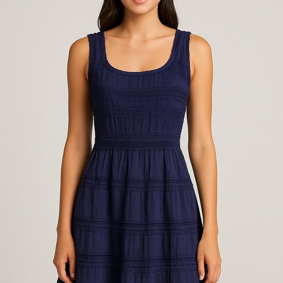 Max Studio Textured Sleeveless Dress - Picture 1 of 4